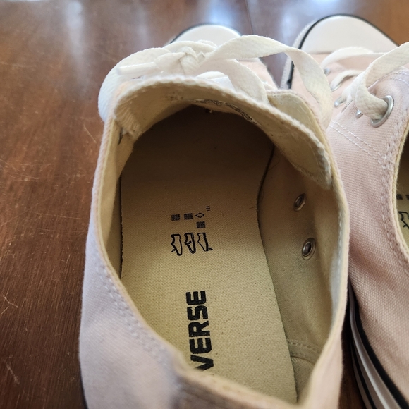 Converse All Star Light Pink All Star Sneakers Men's 8, Women's 10 NWOT - Picture 7 of 12